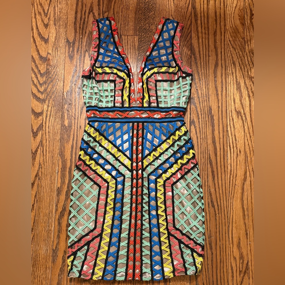 JOVANI cocktail dress multicolor size 0~2B
